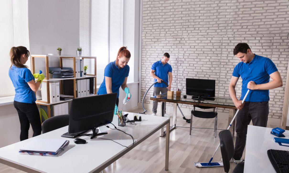 Commercial cleaning services