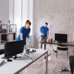 Commercial cleaning services
