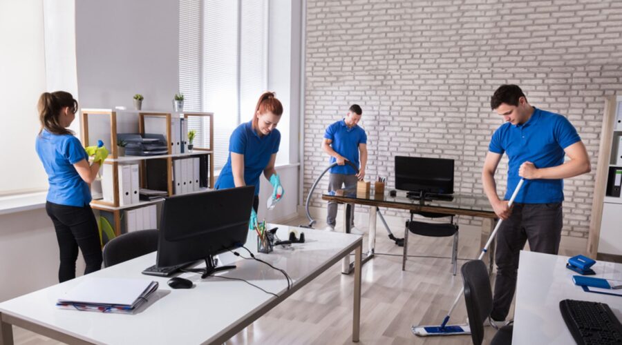 Commercial cleaning services